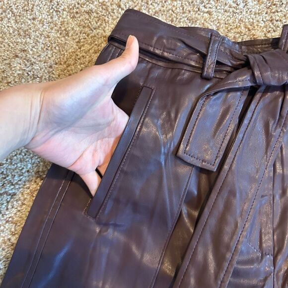NWT Size 25 Women’s Faux Leather Pants (BLANKNYC) Grape Shake - Picture 6 of 13